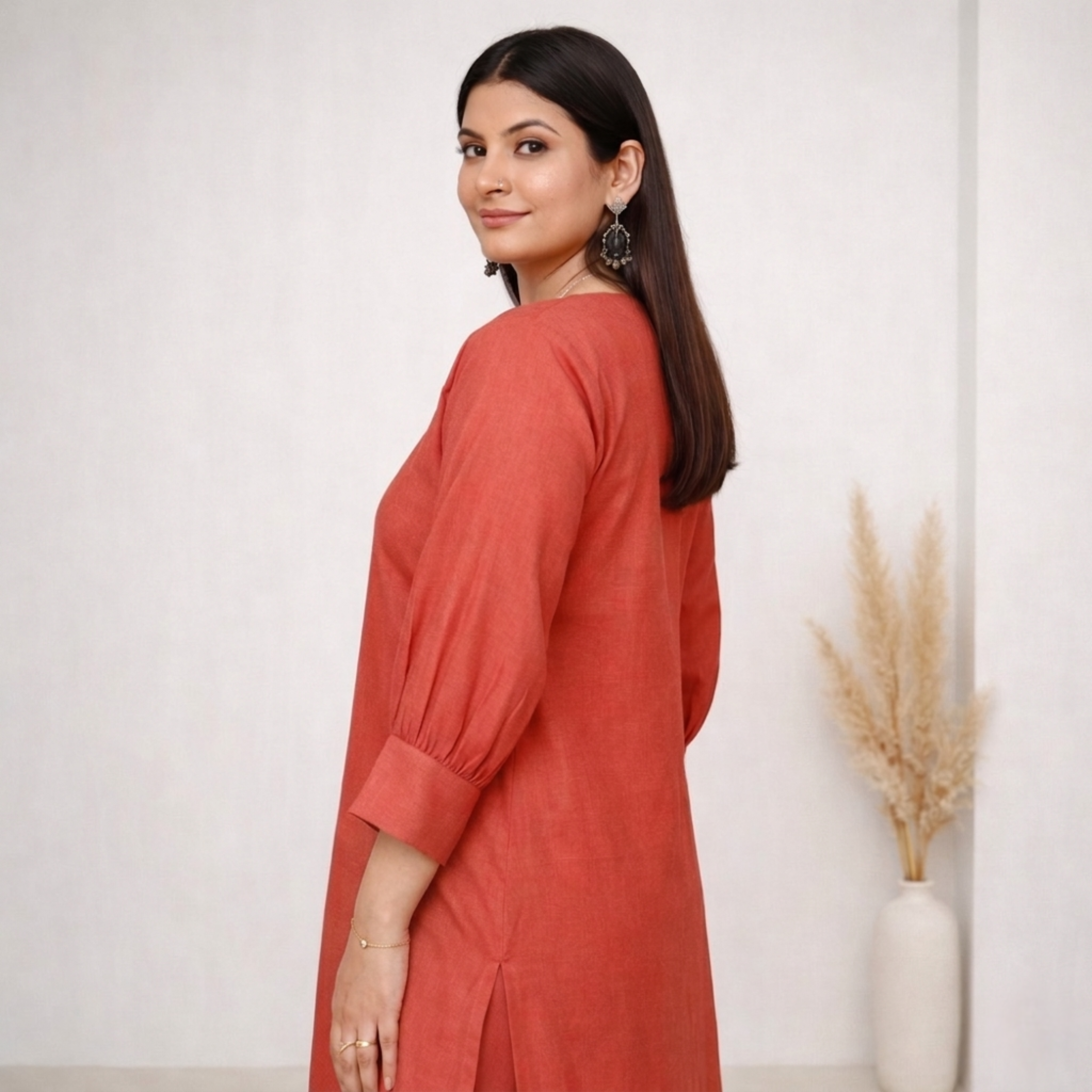 Straight-cut co-ord set