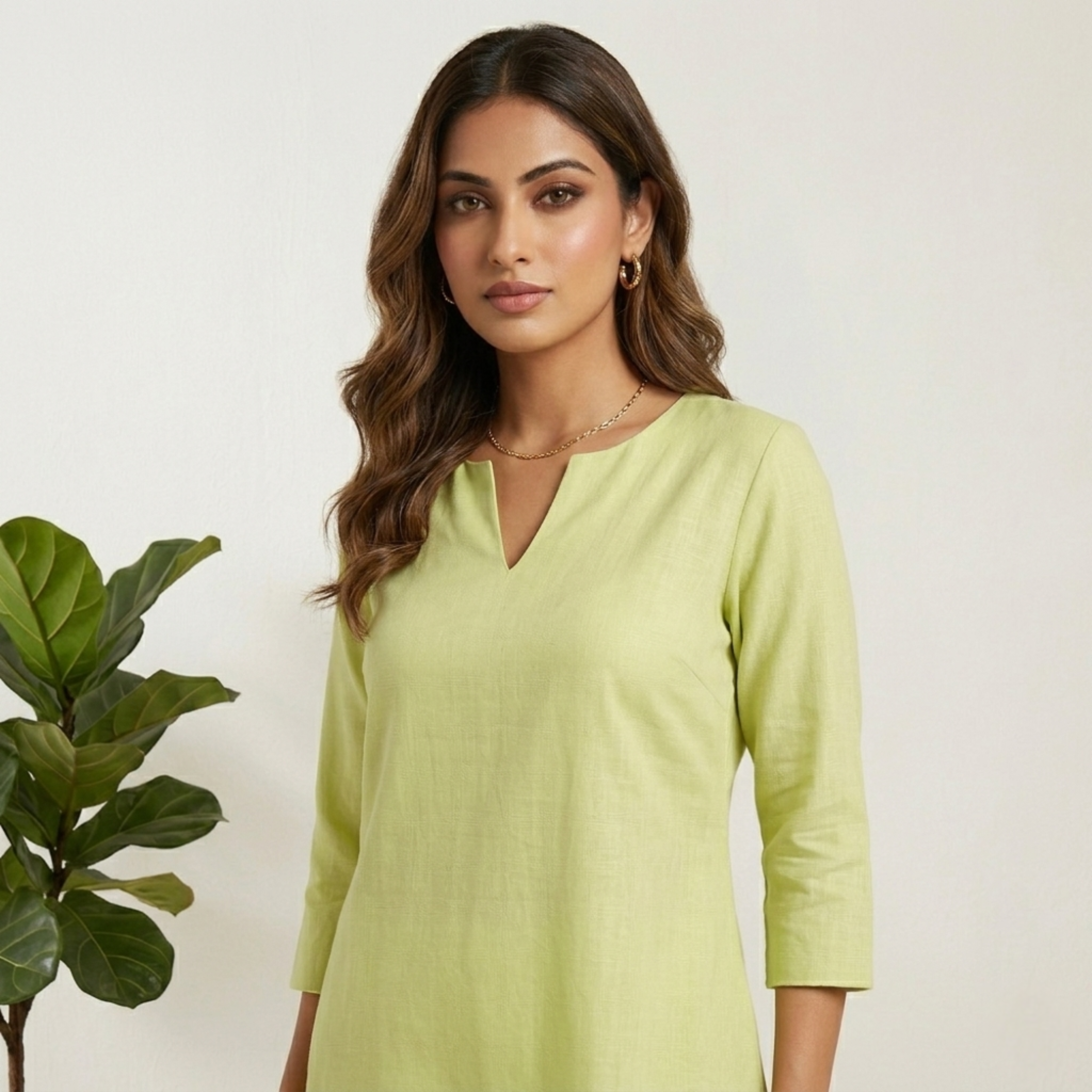 Relaxed cotton linen co-ord set