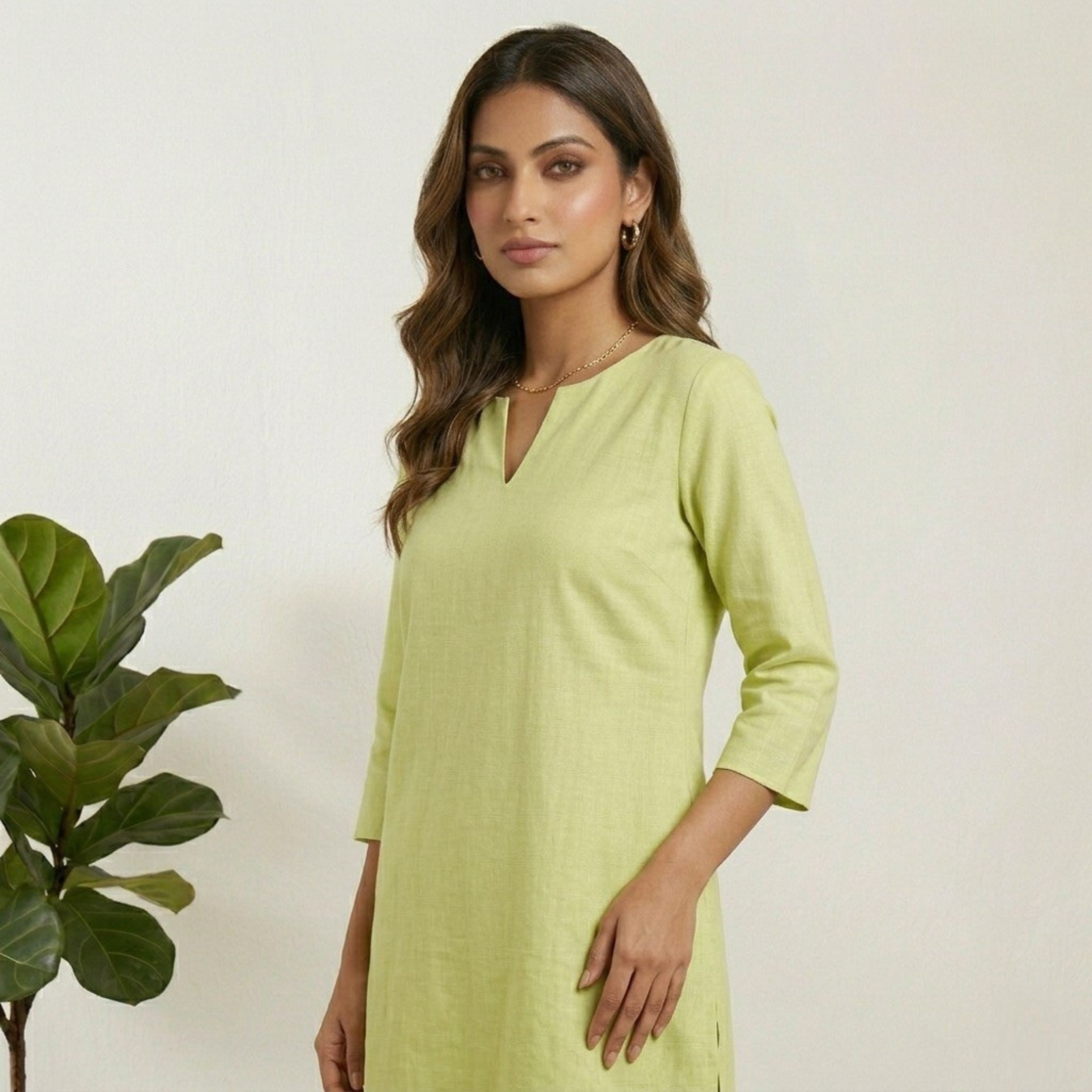 Relaxed cotton linen co-ord set